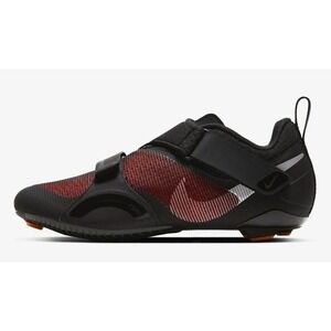 Nike SuperRep Indoor Cycle Shoes, CJ0775 008‎ Multi Size 5 Black/Crimson Women's